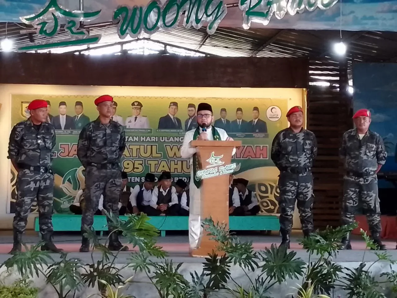 HUT Al Jamiyatul Washliyah ke-95 Di Sergai Membawa Tema" Memperkuat Dalam Membangun Umat Daerah Dan Bangsa