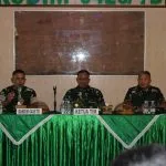 Kodim 0426/TB Terima Kunjungan Tim Audit Internal Itdam Kodam XXI/Radin Inten
