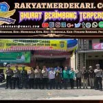 Wakapolres dan Kabag Ops Polres Pesisir Barat Lakukan Kunjungan dan Monitoring Pengamanan Nataru