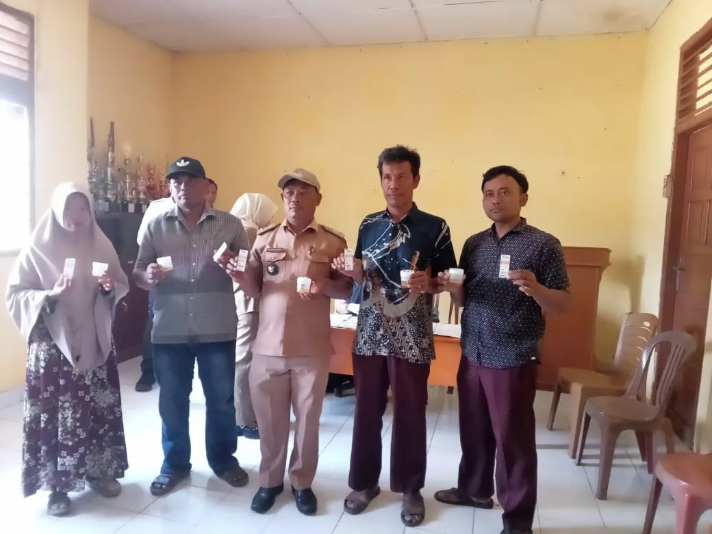 BNN Sigap Test Urine Masal 19 Kecamatan Di Oku Selatan AKBP EFrianto Bersihkan Desa Bangun Negara