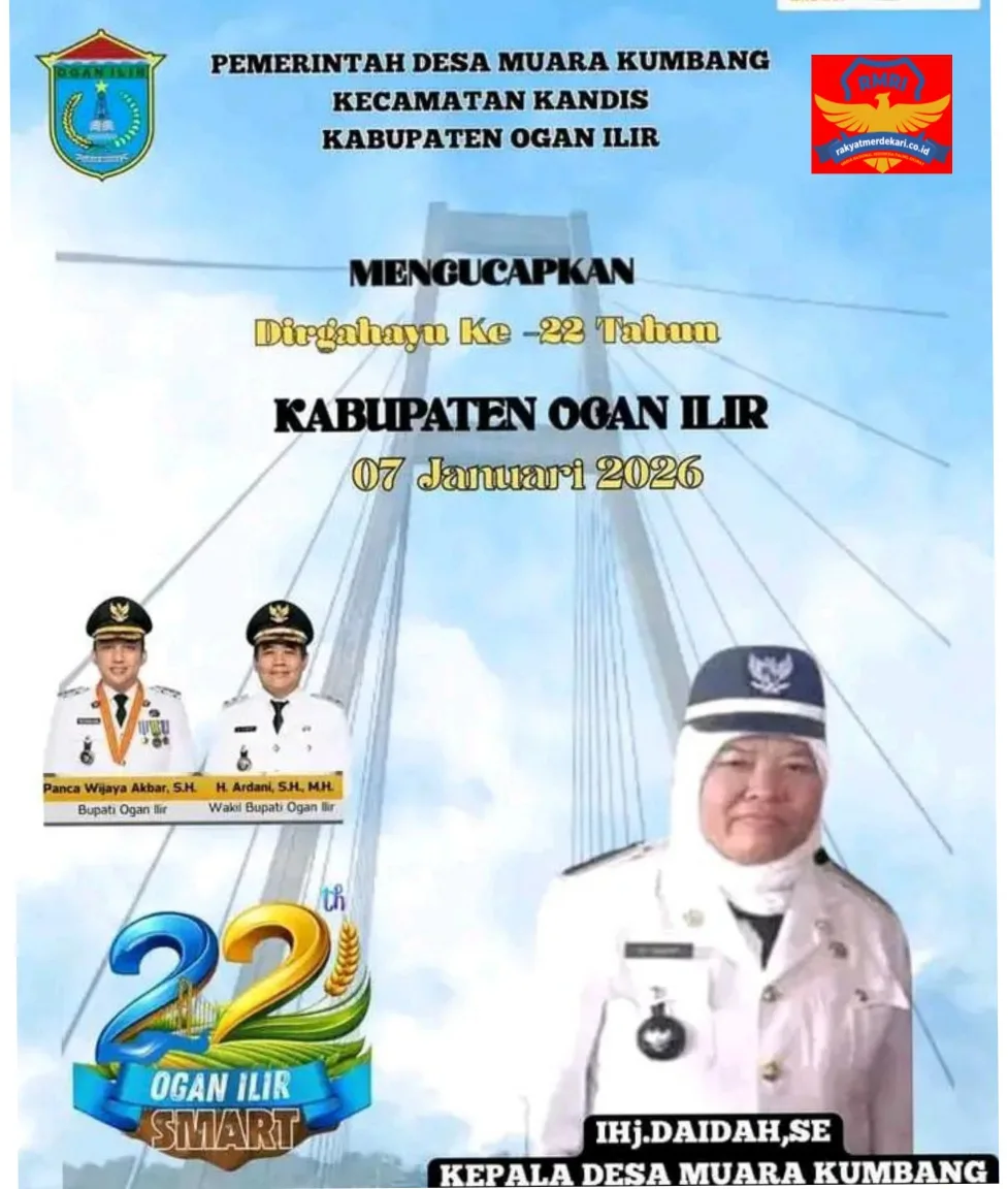 Selamat Dirgahayu Kabupaten Ogan Ilir Yang Ke-22 Tahun
