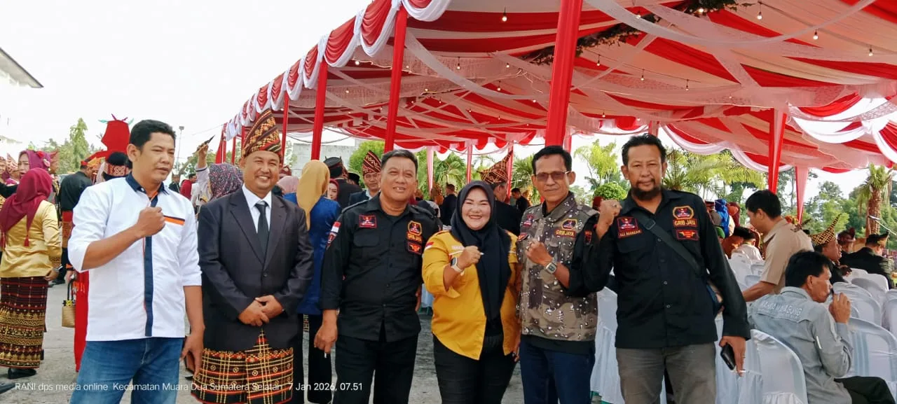 GRIB Jaya DPC OKUS Hadiri Upacara HUT Ke-22 Kabupaten Oku Selatan