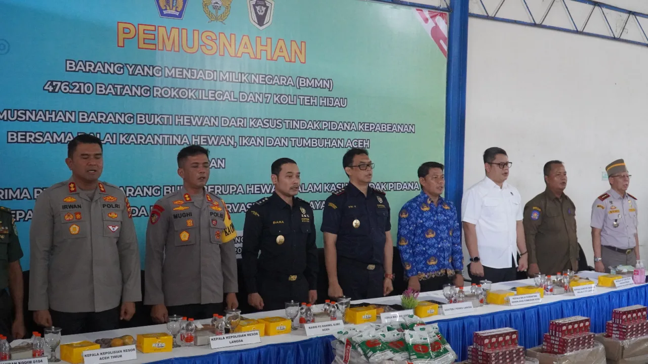 Kinerja KPPBC TMP C Langsa Tahun 2025, Penerimaan Melampaui Target