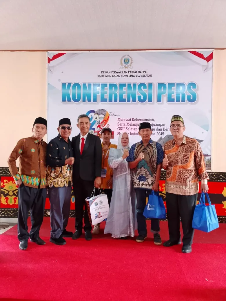 HIKAM LAMPUNG Hadiri Rapat Paripurna DPRD Hari Jadi kabupaten Oku Selatan Yang Ke-22 Tahun