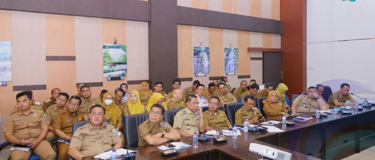 Wakil Bupati Kabupaten Oku Selatan Drs. H. Misnadi,M.M.,M.Si., Pimpin Rapat Kerja Awal Tahun 2026 Di Lingkungan Pemerintah Kabupaten Ogan Komering Ulu Selatan