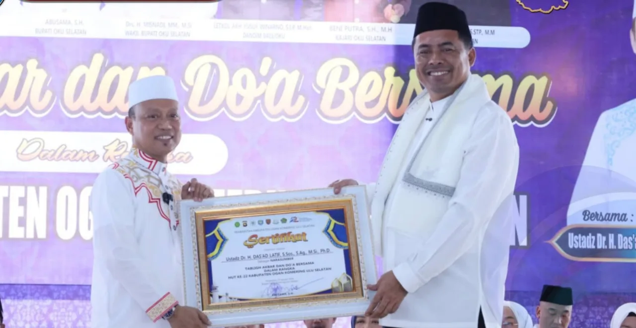 Pemerintah Kabupaten Oku Selatan Sukses Menggelar Tabligh Akbar Dan Doa Bersama