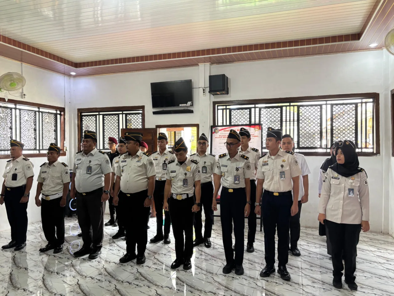 Komitmen Wujudkan Birokrasi Bersih, Lapas Muaradua Laksanakan Penandatanganan Pakta Integritas 2026