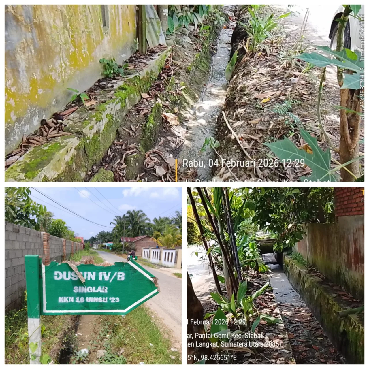 DPD GMAS Langkat Menyoroti Pembuangan Limbah MBG Desa Singlar ke Paret Umum, Aroma Busuk Menyengat Hidung