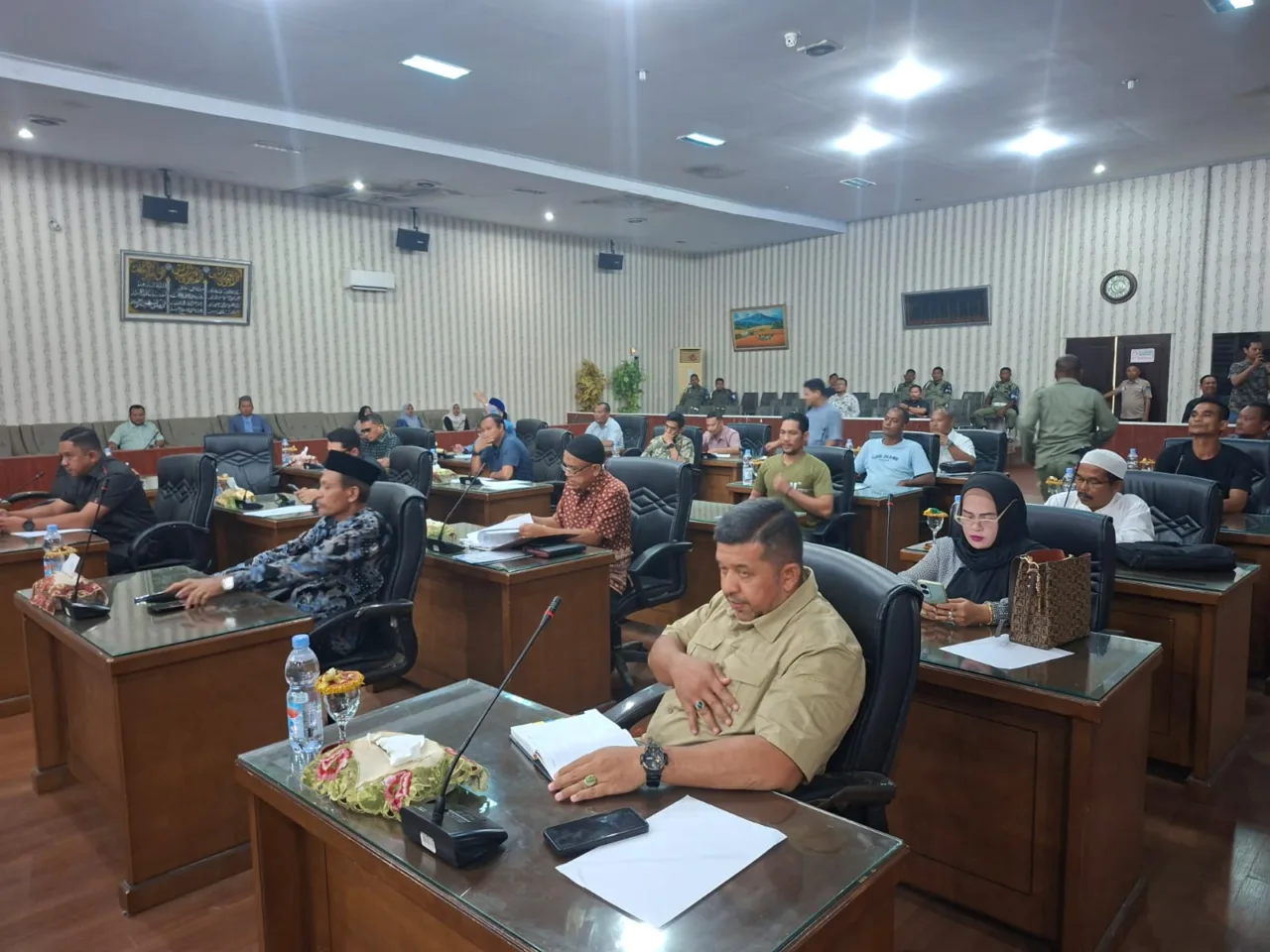 Rapat Dengar Pendapat DPRK Langsa bersama Pedagang Buah Dan Dinas Terkait : Kondusif Dan Dinamis