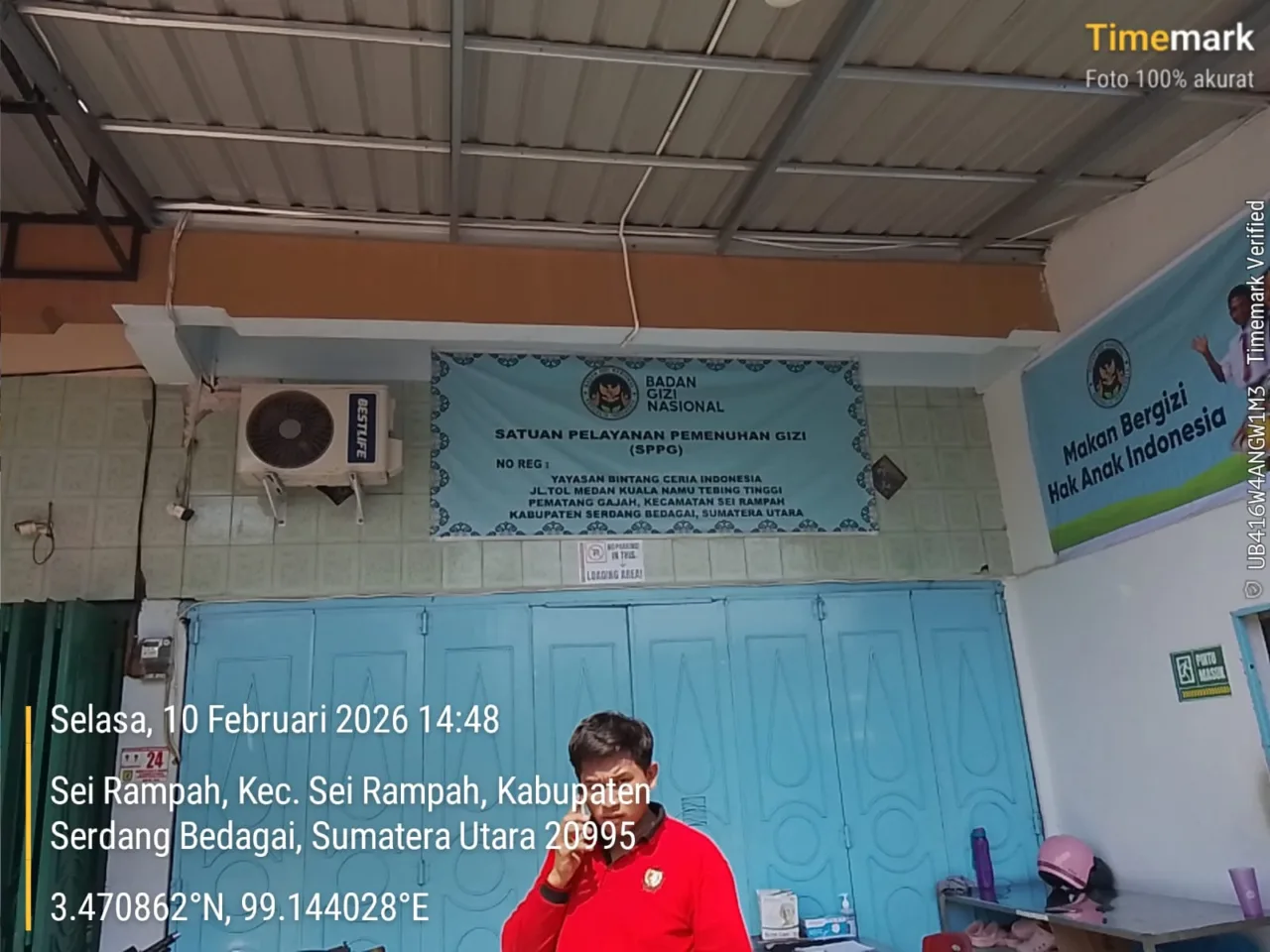 SPPG Desa Se'i Rampah Kiri Tidak Memenuhi Standar Juknis, Limbah Dapur MBG Di Buang ke Drainase Umum Warga