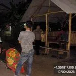 Brigpol Rolis Aditia Guncang Dini Hari, Pastikan Kampung Lingai Aman dan Terkendali