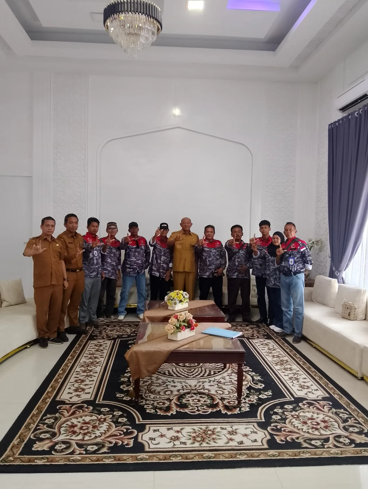 DPD Langkat LSM GMAS Silahturahmi Di Rumah Dinas Bupati Dengan sambutan Hangat