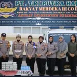 Polwan Polres Tulang Bawang Tebar Kebaikan Di Bulan Suci Ramadhan
