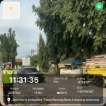 Satlantas Polres Tulang Bawang Barat Lakukan Rekayasa Lalu Lintas Jalan Simpang Pu Murni Jaya dan Gerbang Exit Tol Lambu Kibang