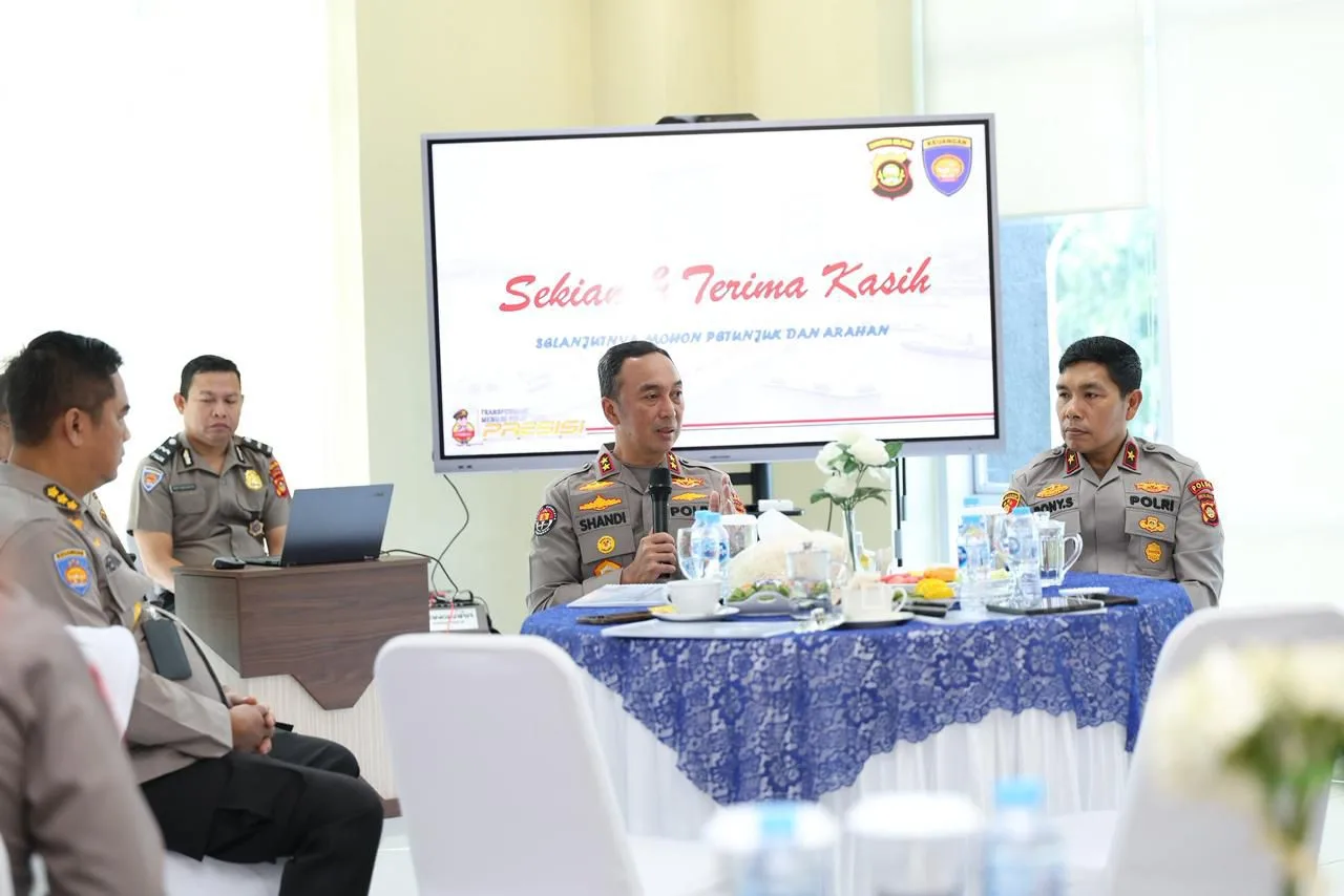 Coffee Morning Strategis Di Gedung Presisi: Kapolda Sumsel Perkuat Profesionalisme Dan Manajerial Jajaran PJU
