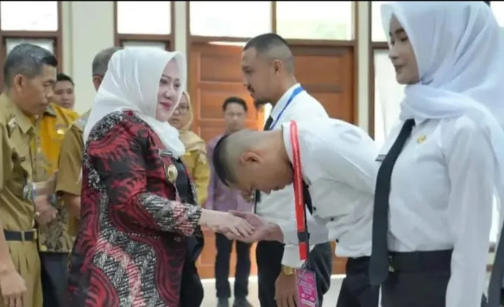 Bupati Musi Rawas Hj. Ratna Machmud Hadiri Pembukaan Latsar CPNS Angkatan VI–X Tahun 2026 Di Palembang