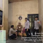 Sie Dokkes Polres Tulang Bawang Barat Periksa Kesehatan Tahanan, Pastikan Tahanan Sehat