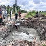 Pembangunan Jembatan Gantung Printis Garuda Masuki Tahap Pengecoran