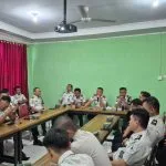 Rutan kelas IIB Krui Gelar Rapat Evaluasi Penguatan Internal Pegawai