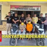 Tekab 308 Polsek Dente Teladas Berhasil Kembali Taklukan Residivis Lintas Kabupaten Komplotan Pencuri Motor Di Pt CPB