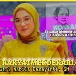 Serukan Perempuan Muda Harus Bangkit, Putri Nabila Damayanti, SH Ucapkan Selamat Hari Kartini