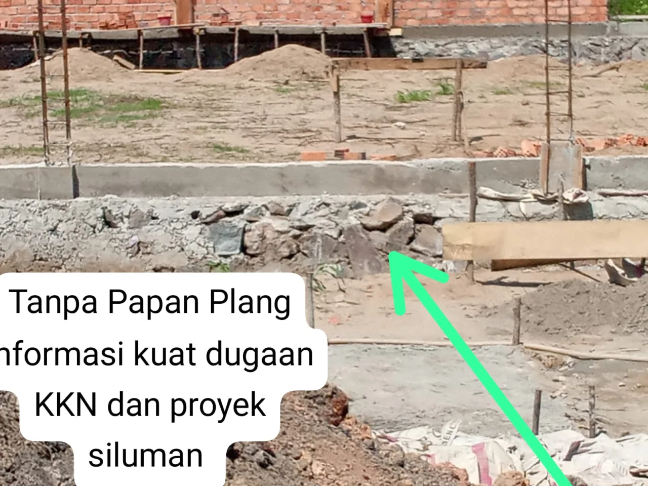 Pelaksanaan Proyek Pembangunan Gedung Koperasi Merah Putih Diduga Menabrak UU. KIP ," Dan Dimana Papan Plang Proyek
