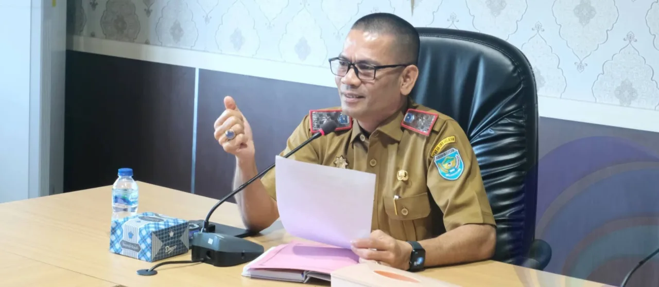 Sekda Oku Selatan Terima Kunjungan Tim BPKP Sumsel Untuk Evaluasi Perencanaan Dan Penganggaran 2026
