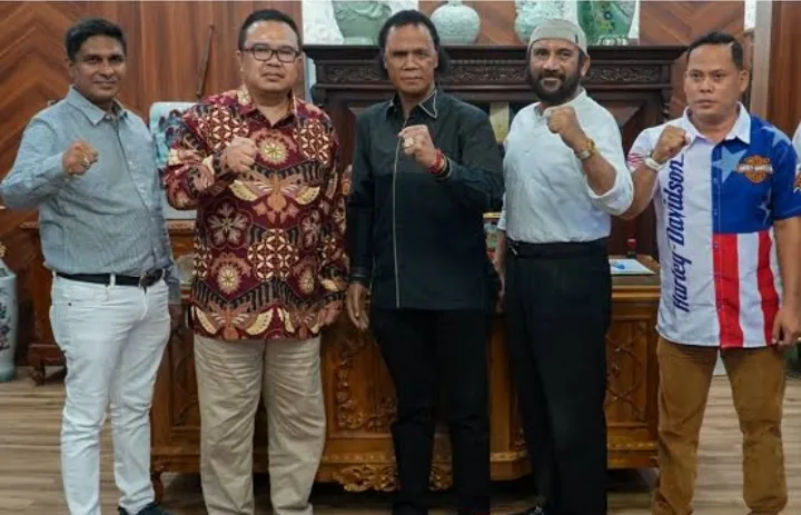 Ketum GRIB Jaya H. Hercules Rosario Marshal Beserta Jajaran Ucapkan Selamat HUT ke-74 Kopassus
