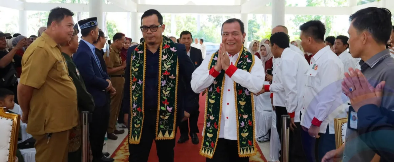 Wakil Bupati Oku Selatan, Drs. H. Misnadi, M.M., M.Si., Menghadiri Pelantikan Kepengurusan Komite Olahraga Nasional Indonesia Masa Bakti 2026 - 2030