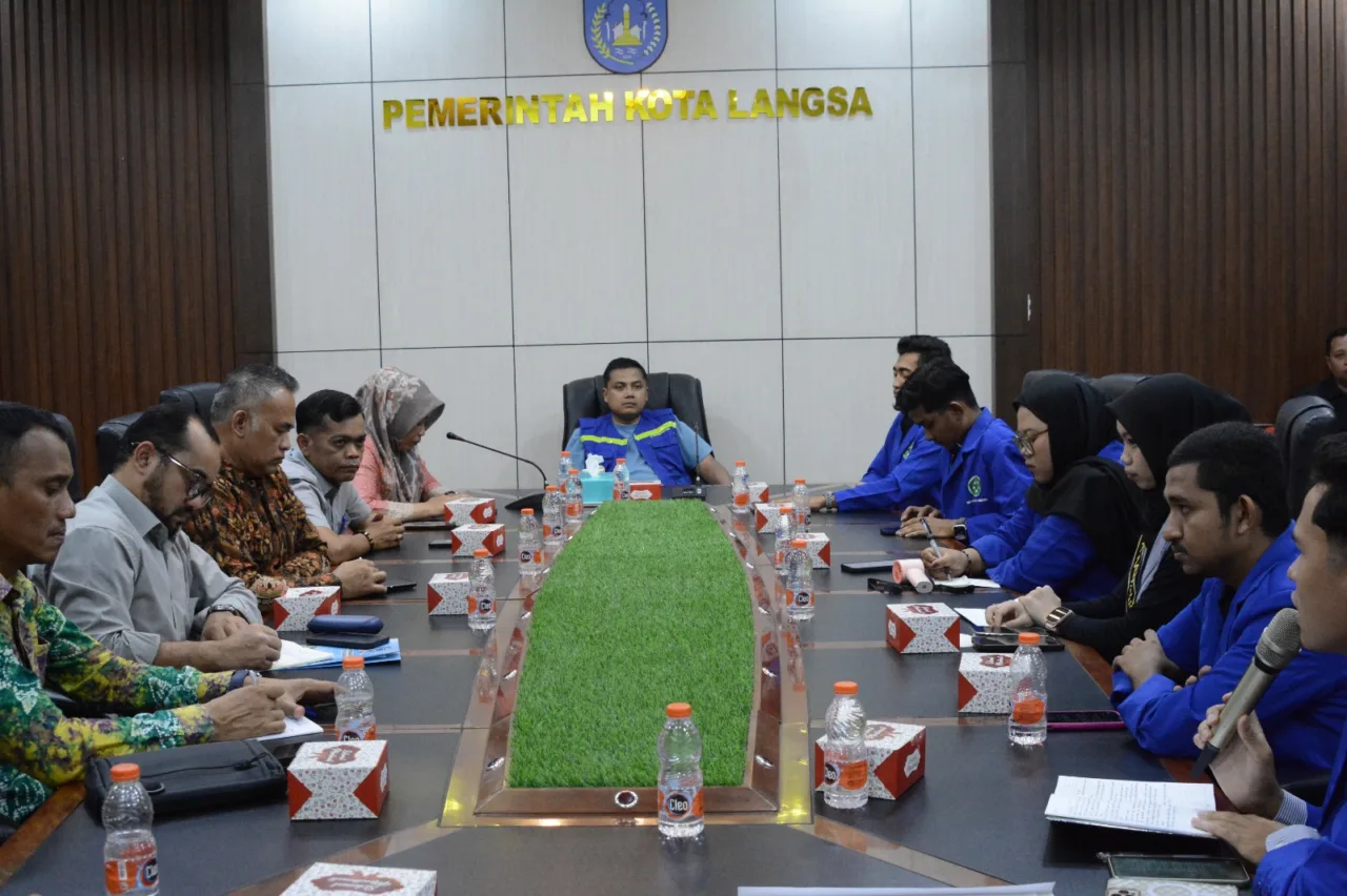 Audiensi Bersama PEMA Unsam, Pemko Langsa Perkuat Sinergi Pembangunan Generasi Muda