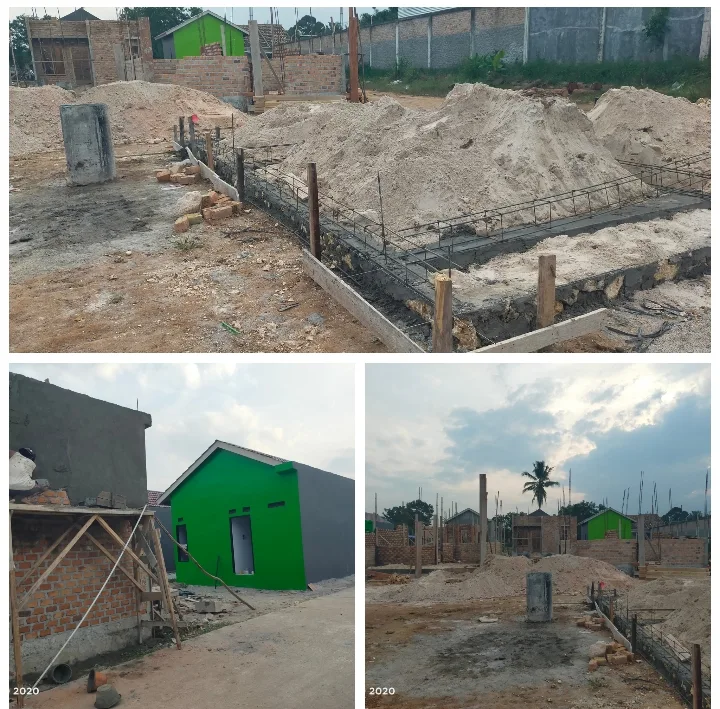 Ingin Untung Besar, proyek Pembangunan Perumahan HKS Diduga. Tanpa Galian Pondasi Perumahan Yang Lagi Di Kerjakan Pembangunan nya Mengancam Keselamatan Konsumen