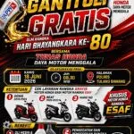 Meriahkan Hut Bhayangkara Ke-80, Polres Tulang Bawang Hadirkan Servis Dan Ganti Oli Gratis Bersama Tunas Honda