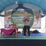 Perkuat Tali Silaturahmi Dan Keberaamaan , Polsek Gedung Aji Gelar Pengajian Umum Dan Ssntunan Anak Yatum Sambut Tahum Baru Ispam 1448H