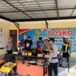Siaga Penuh, Pasukan Elite "on all" Polres Tulang Bawang Terjun Langsung, Pastikan Wilayah Aman Dari Ancaman Bahaya