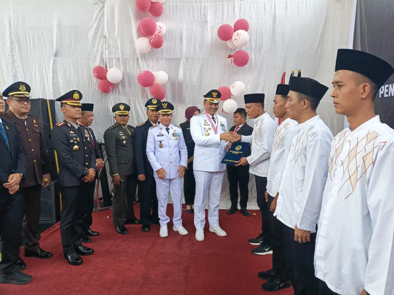 Bupati Oku Selatan Hadiri Pemberian Remisi Kepada 275 Orang Warga Binaan Pemasyarakatan Di lapas Kelas IIB Muaradua
