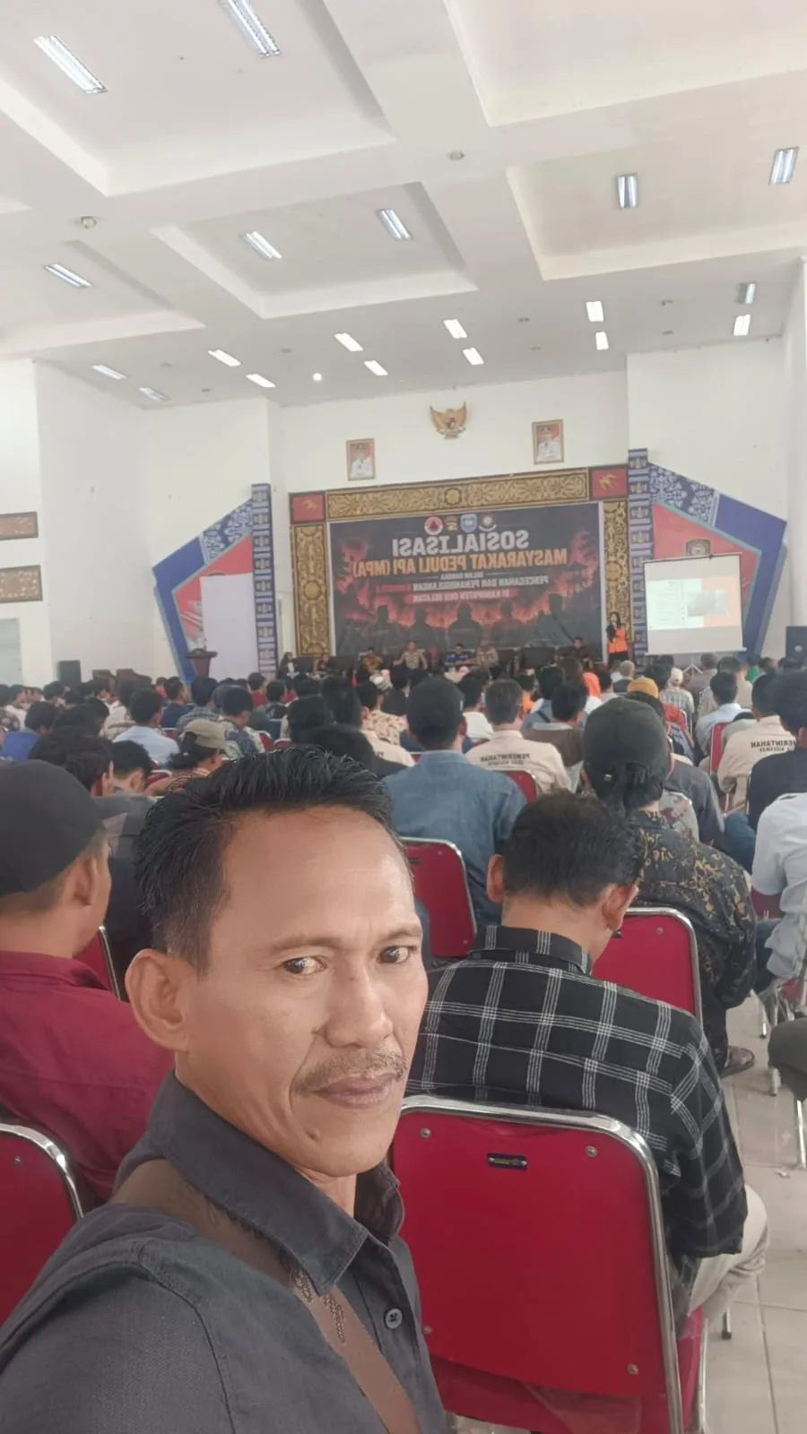 Tingkatkan Kesadaran Hukum, Ketua GRIB JAYA DPC Oku Selatan Hadiri Sosialisasi Pencegahan Karhutla Bersama Masyarakat Peduli Api
