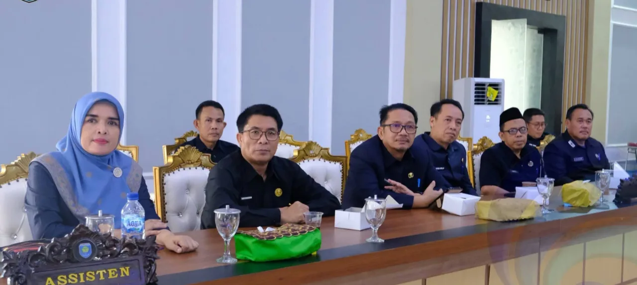 Sekda Oku Selatan, H. M. Rahmattullah, S.STP., M.M., Mengikuti dn Mendengarkan Pidato Kenegaraan Presiden Republik Indonesia