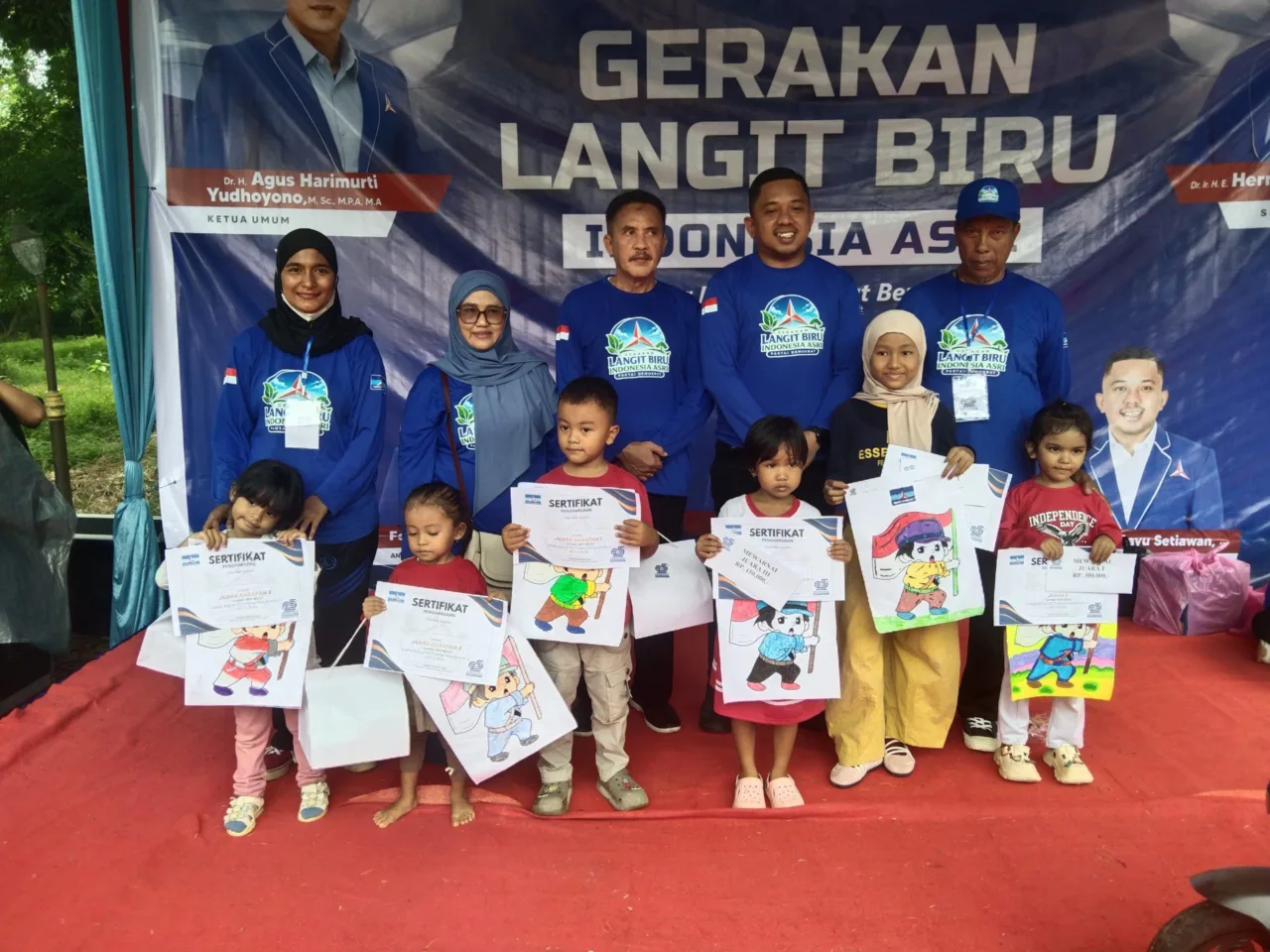 Semarakkan HUT ke-25, Demokrat Kota Langsa Gelar Lomba Rakyat dan Donor Darah