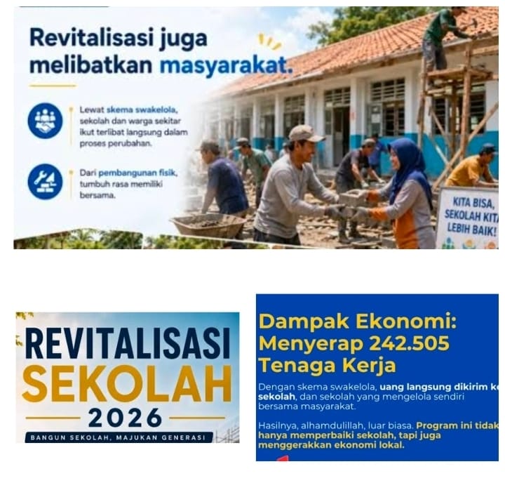 LSM LIPAN Desak Disdik Pesibar Evaluasi Revitalisasi Didua Kecamatan Tidak Patuhi Aturan Revitalisasi
