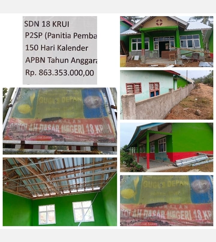 KPK Wajib Periksa Dugaan Korupsi Di Revitalisasi pesibar Bendahara SDN 18 Bongkar  KS Kaburkan Uang Revitalisasi 